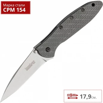 Нож KERSHAW 1660GLCF LEEK GLOW CARBON Нож KERSHAW 1660GLCF LEEK GLOW CARBON